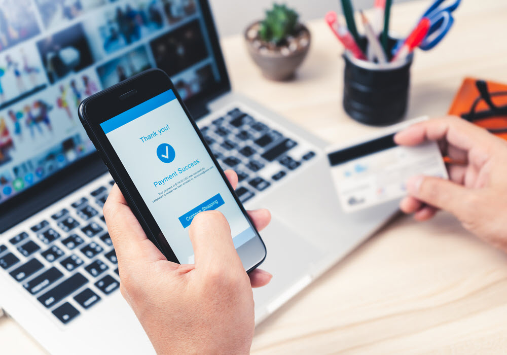 Setting up rent payments on mobile app