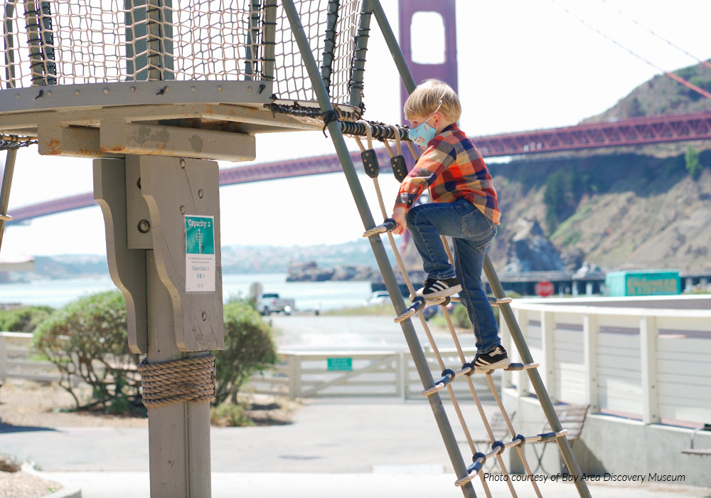 Bay Area Discovery Museum in Sausalito, California.