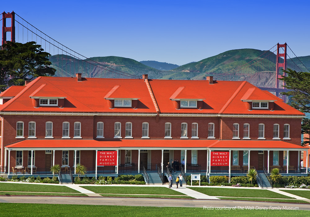 The Walt Disney Family Museum in San Francisco.