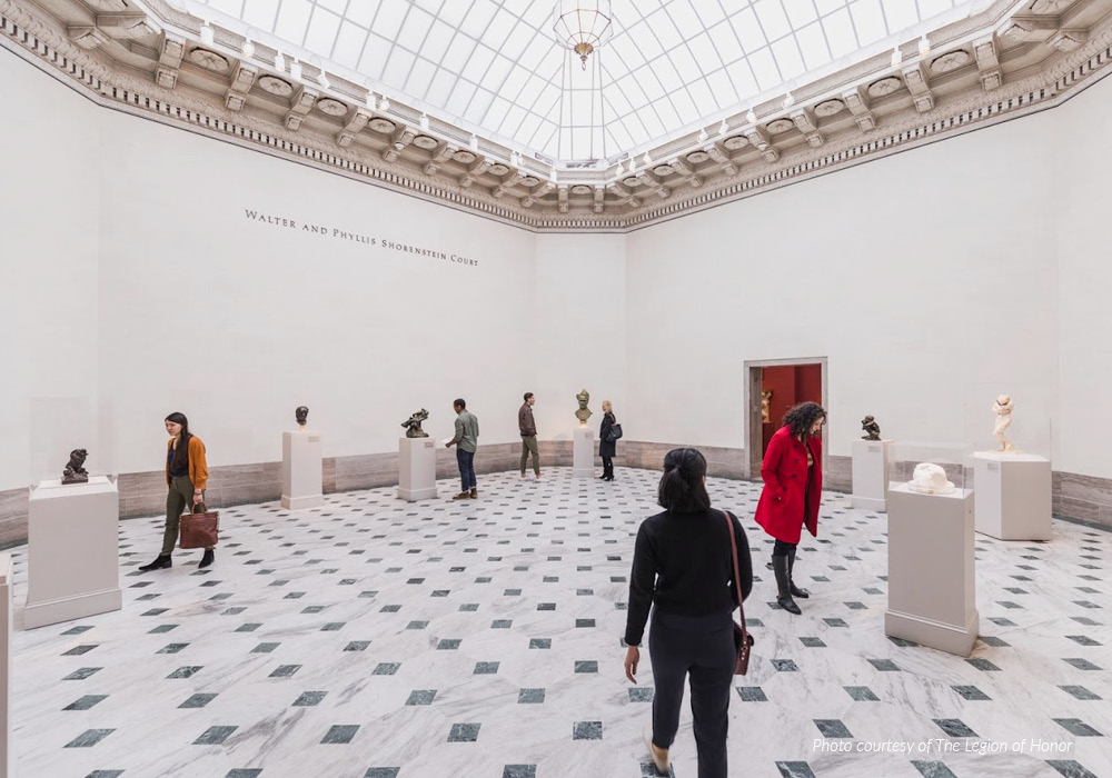 The California Palace of the Legion of Honor in San Francisco.