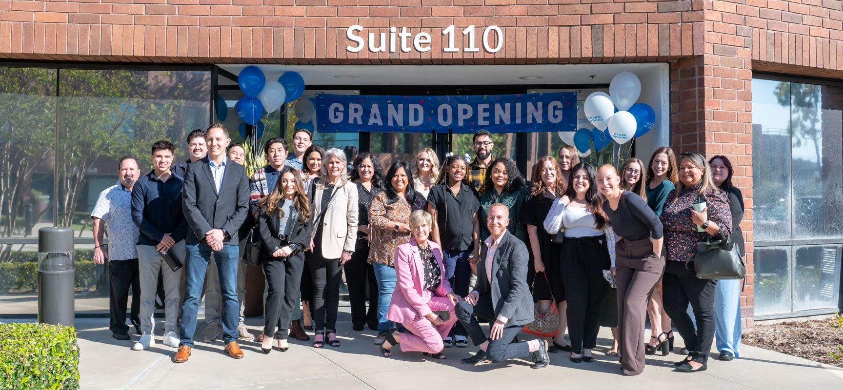 Essex Property Trust employees at corporate Grand Opening event