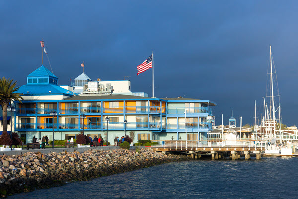 View of Jack London Square.